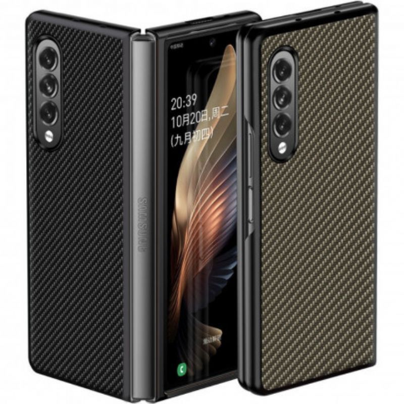 Kryt Na Samsung Galaxy Z Fold 3 5g Tenké Uhlíkové Vlákno