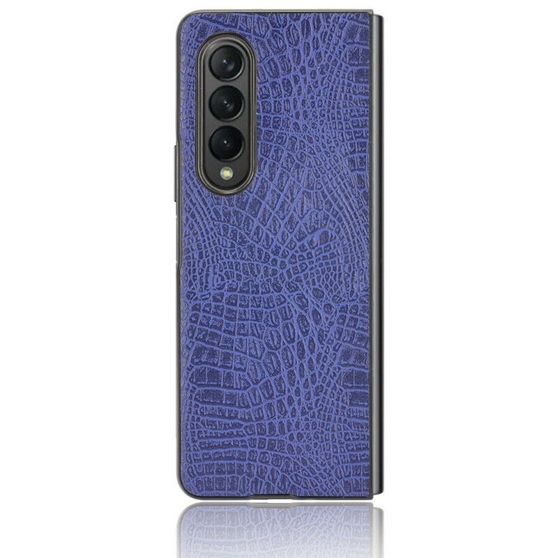 Kryt Na Samsung Galaxy Z Fold 3 5g Umělá Krokodýlí Kůže