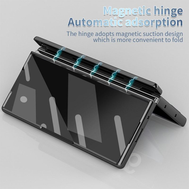 Kryt Na Samsung Galaxy Z Fold 7 Ochranná Fólie Z Tvrzeného Skla A Držák Na Stylus