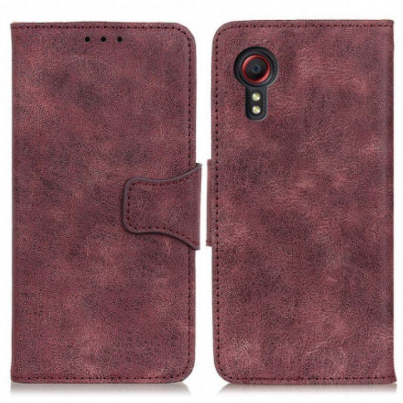 Kryt Samsung Galaxy 5 Vintage Štípaná Kůže