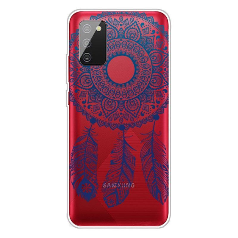 Kryt Samsung Galaxy A02s Jednoduchá Květinová Mandala
