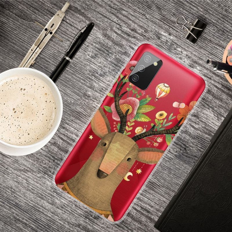 Kryt Samsung Galaxy A02s Kmenový Jelen