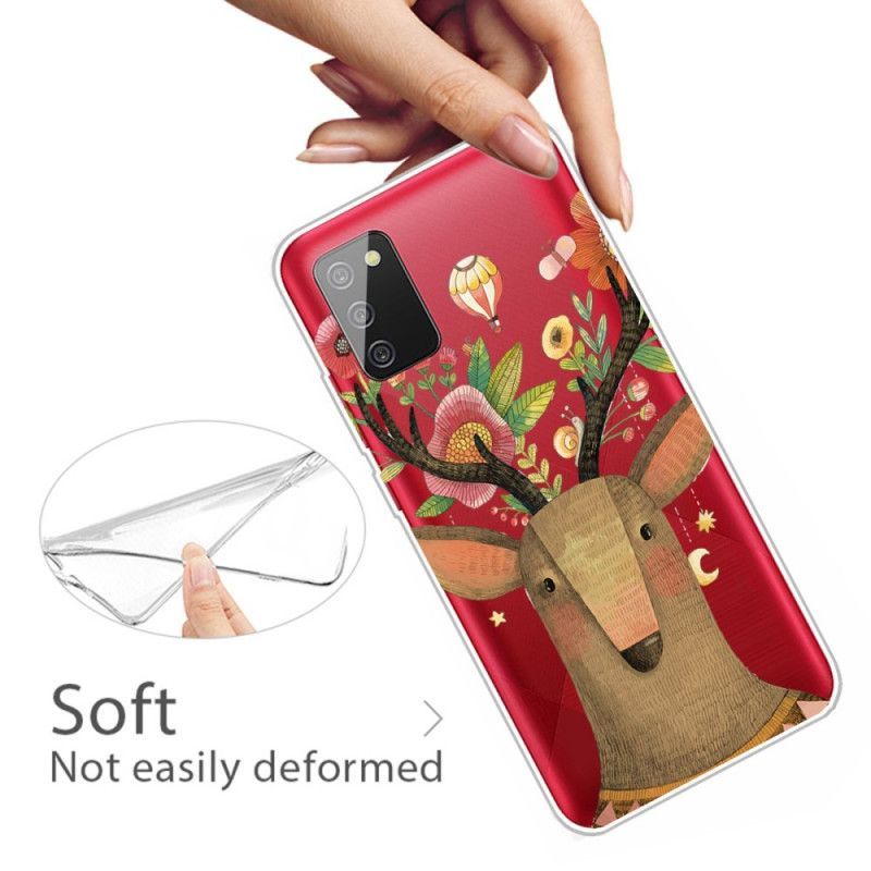 Kryt Samsung Galaxy A02s Kmenový Jelen