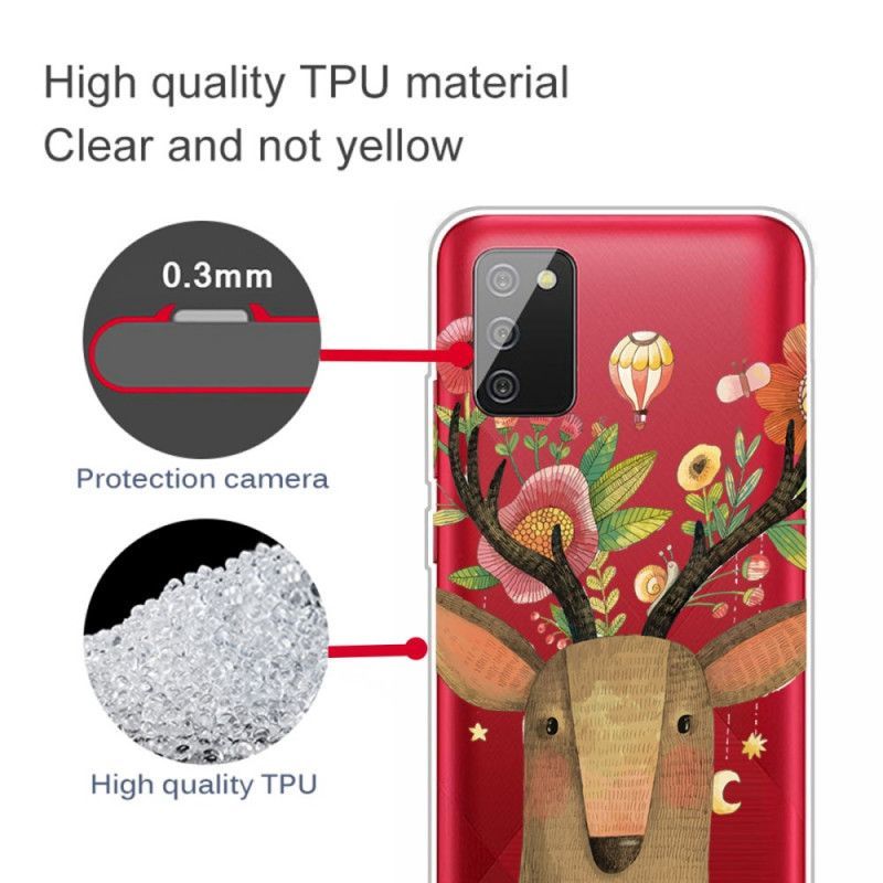Kryt Samsung Galaxy A02s Kmenový Jelen