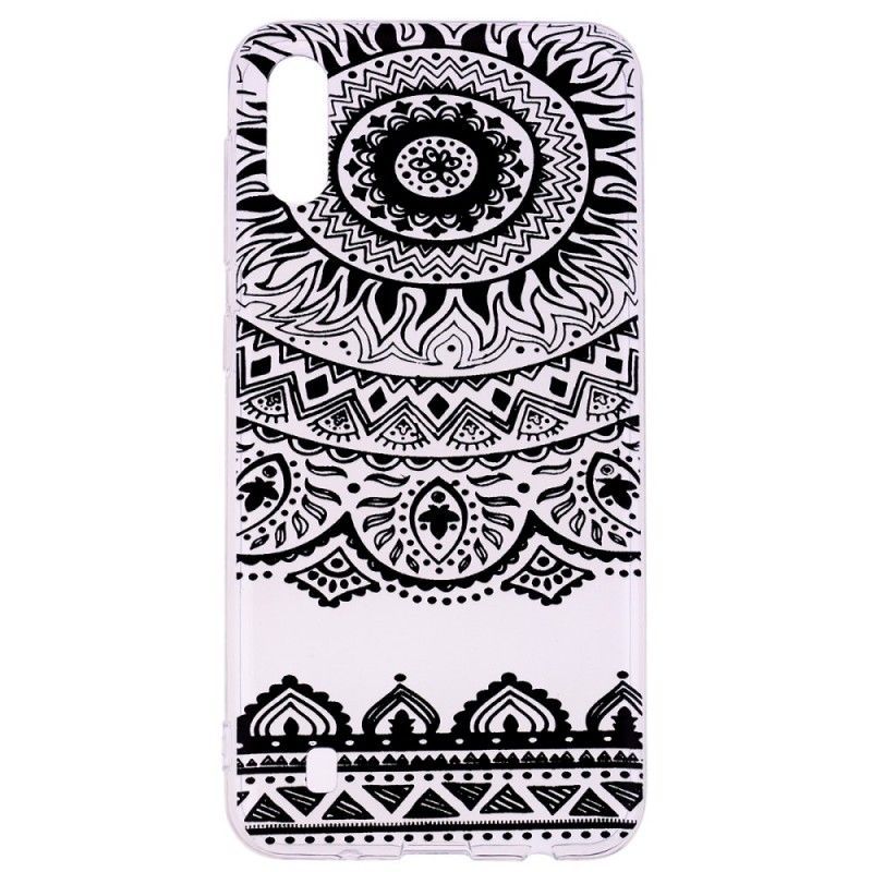 Kryt Samsung Galaxy A10 Průhledná Květinová Mandala