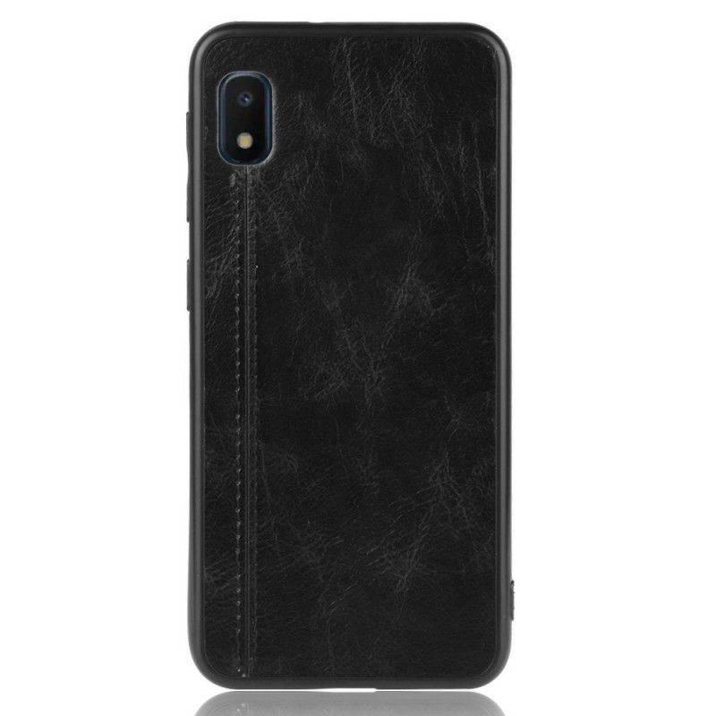 Kryt Samsung Galaxy A10e Efekt Kůže Ve Švu