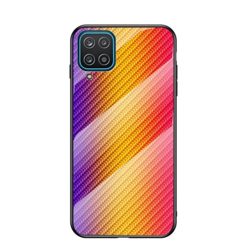 Kryt Samsung Galaxy A12 Tvrzené Sklo Z Uhlíkových Vláken
