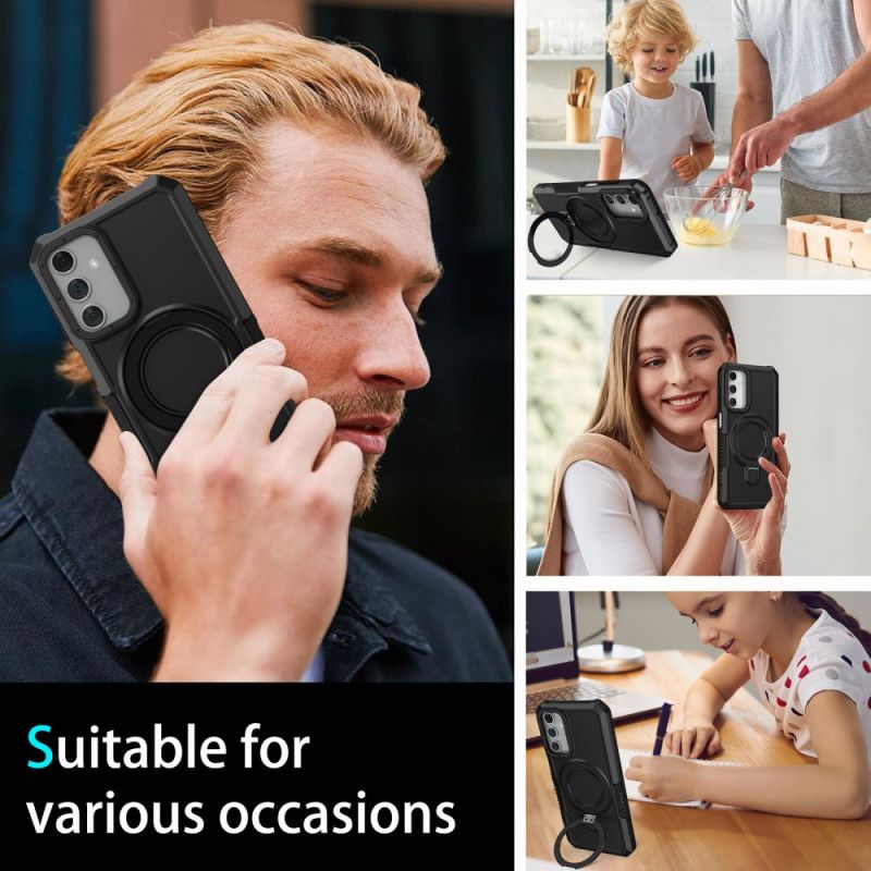 Kryt Samsung Galaxy A15 5g Držák Prstenu S Kovovým Efektem 5g