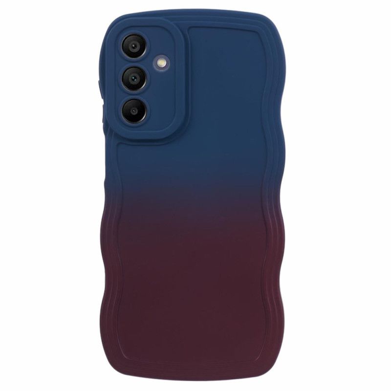 Kryt Samsung Galaxy A15 Dvoubarevný Vlnitý Silikon