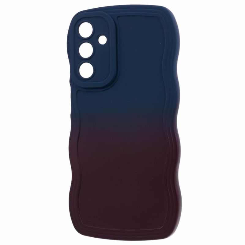 Kryt Samsung Galaxy A15 Dvoubarevný Vlnitý Silikon