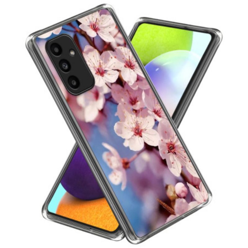 Kryt Samsung Galaxy A15 Kryty Na Mobil Broskvové Květy
