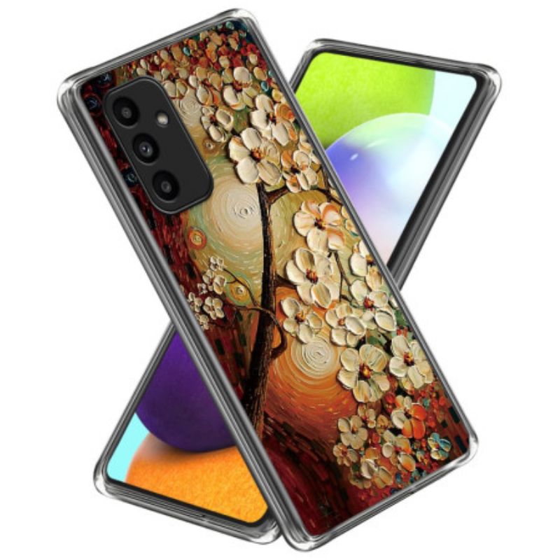 Kryt Samsung Galaxy A15 Kryty Na Mobil Malované Květiny