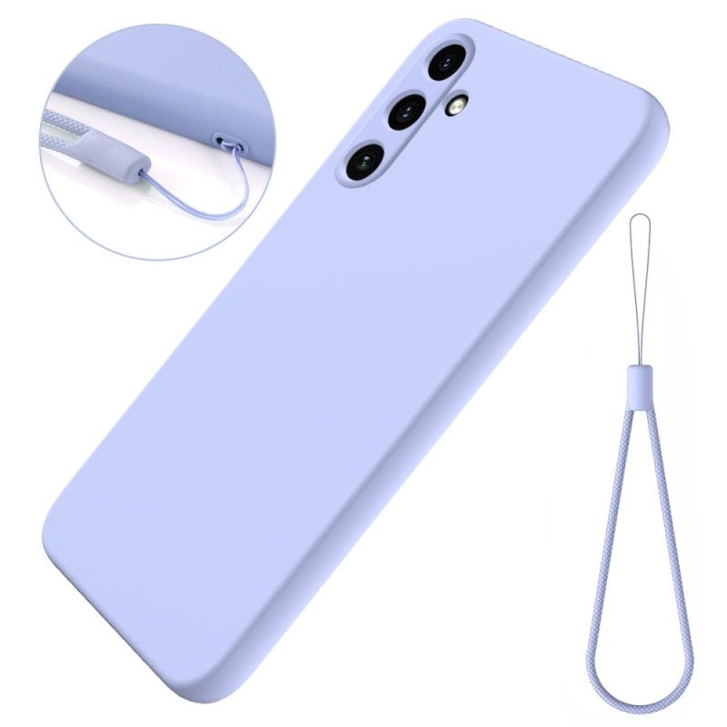 Kryt Samsung Galaxy A15 Kryty Na Mobil Řemínek Z Tekutého Silikonu
