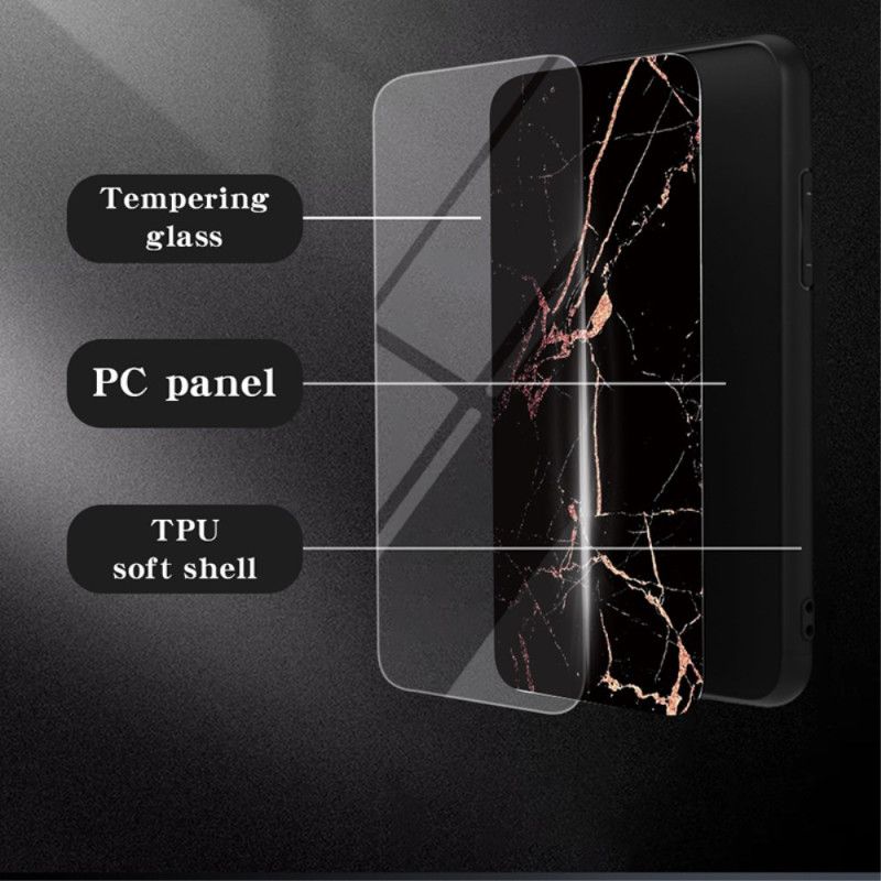 Kryt Samsung Galaxy A15 Kryty Na Mobil Tvrzené Sklo Ve Stylu Mramoru