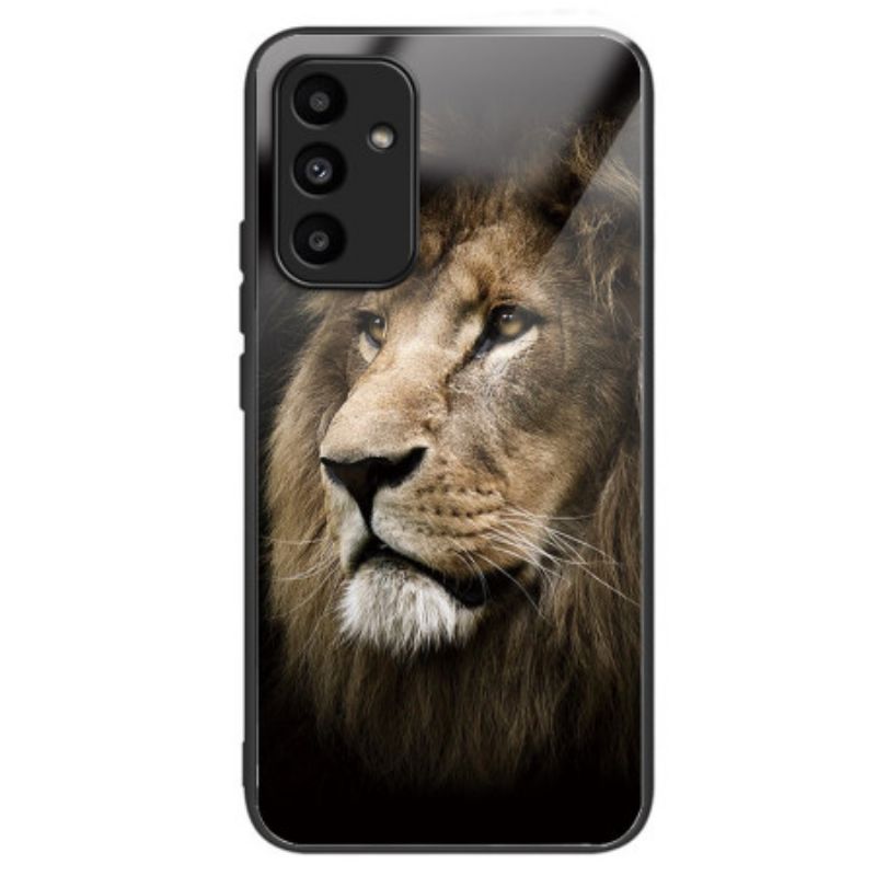Kryt Samsung Galaxy A15 Lví Hlava Z Tvrzeného Skla