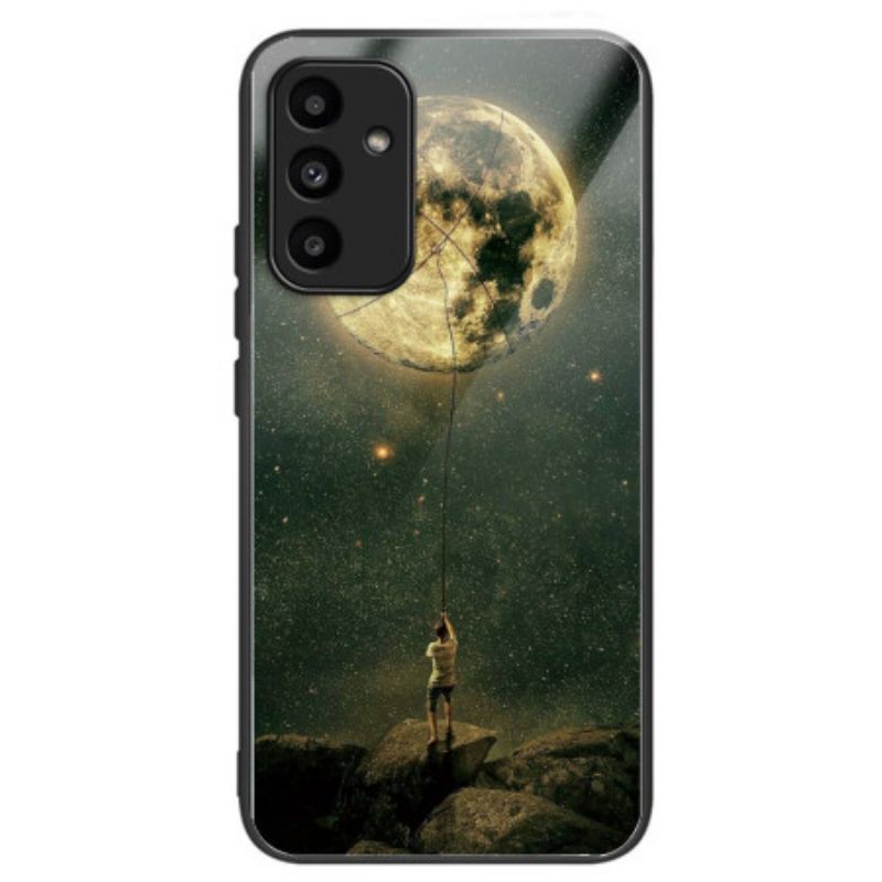 Kryt Samsung Galaxy A15 Tvrzené Sklo Člověk A Měsíc