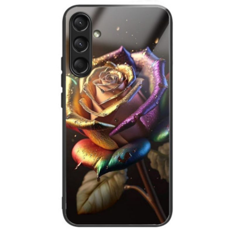 Kryt Samsung Galaxy A16 5g Barevné Růžové Tvrzené Sklo