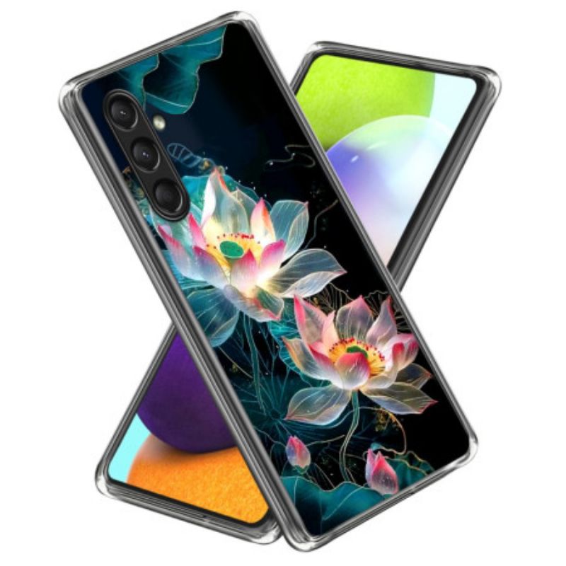 Kryt Samsung Galaxy A16 5g Silikonové Květiny