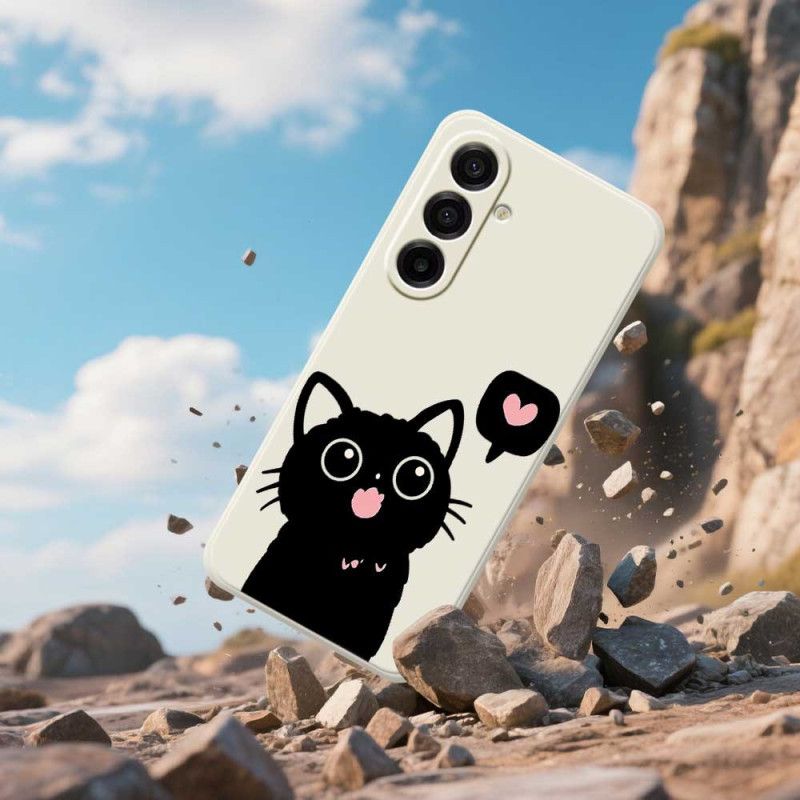 Kryt Samsung Galaxy A17 4g / 5g Černá Kočka