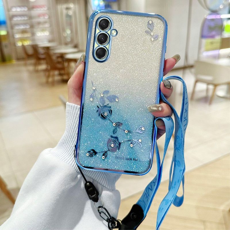 Kryt Samsung Galaxy A17 4g / 5g Pásky S Kamínky Kadem