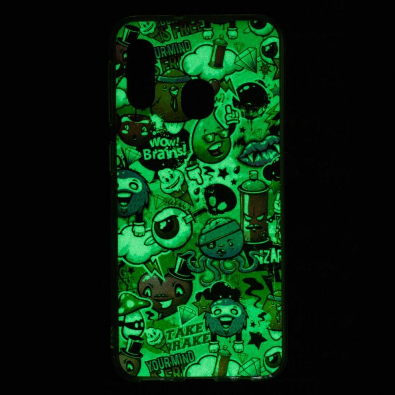 Kryt Samsung Galaxy A20e Fluorescenční Šílenství