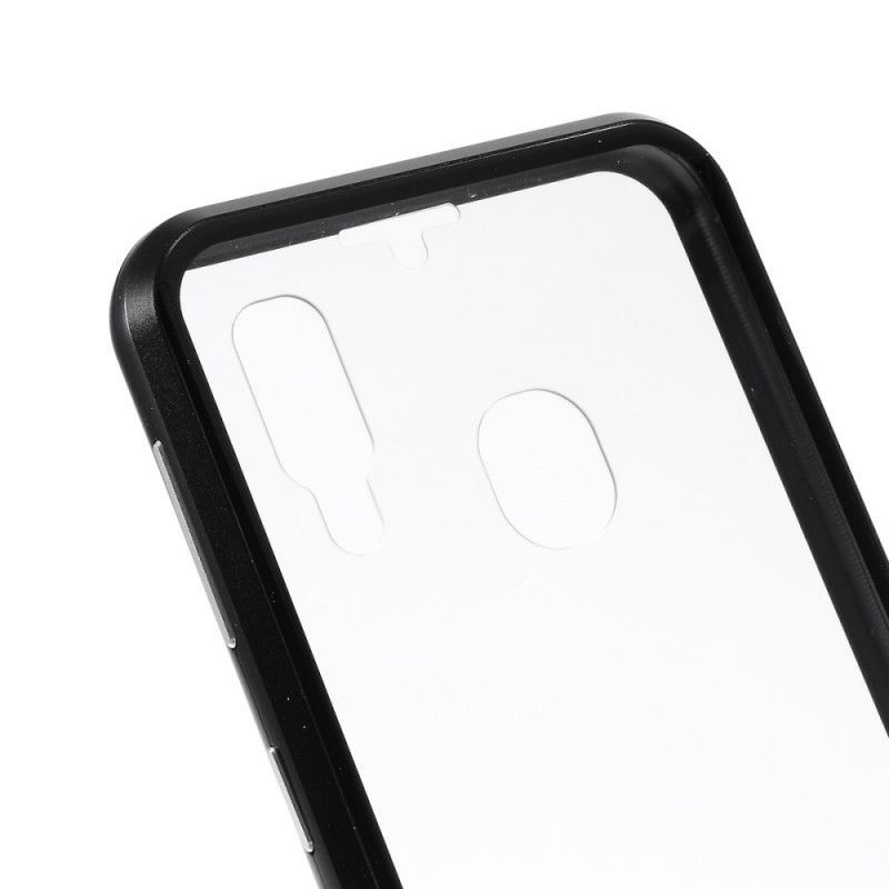 Kryt Samsung Galaxy A20e Kovové Hrany A Tvrzené Sklo