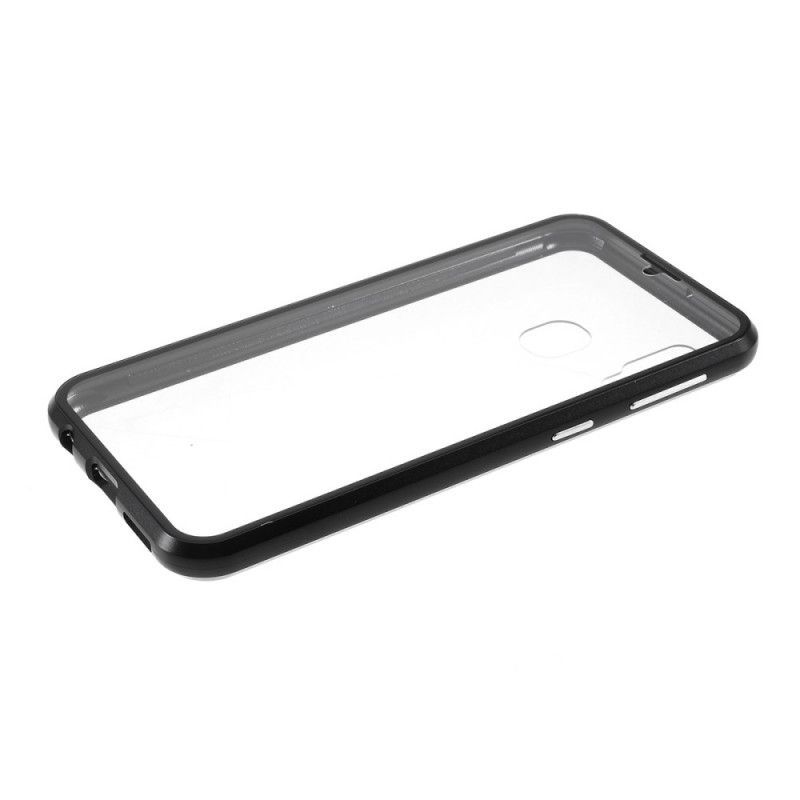 Kryt Samsung Galaxy A20e Kovové Hrany A Tvrzené Sklo
