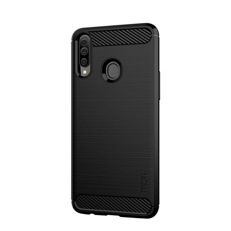 Kryt Samsung Galaxy A20s Mofi Kartáčované Uhlíkové Vlákno