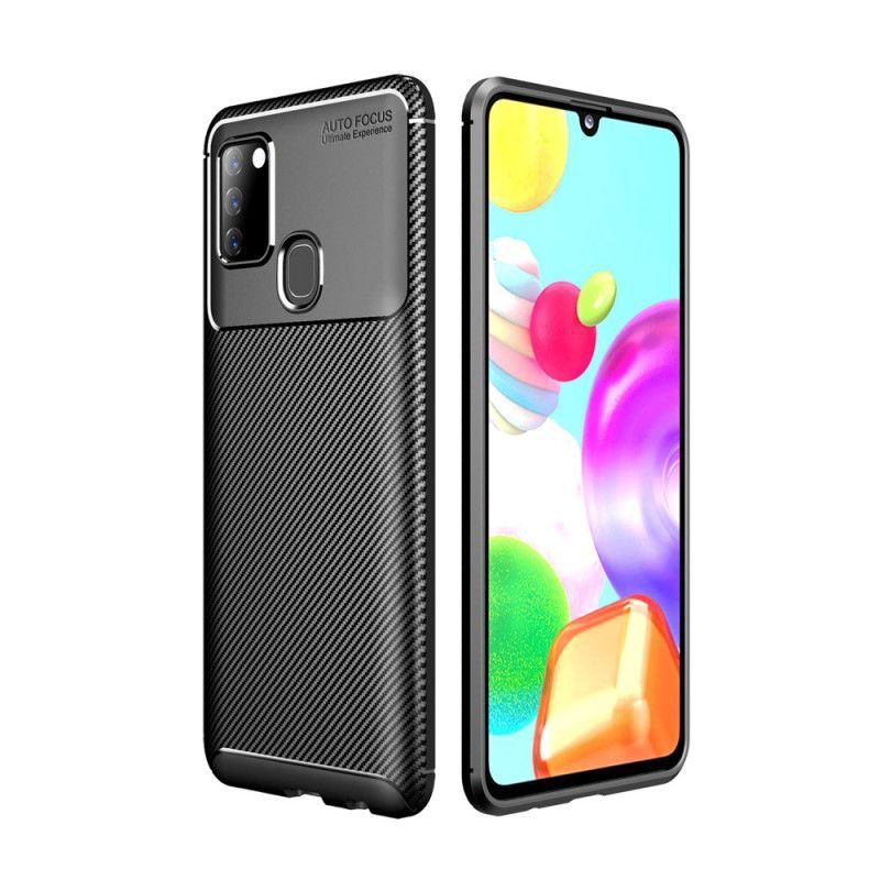 Kryt Samsung Galaxy A21s Hadice Z Uhlíkových Vláken
