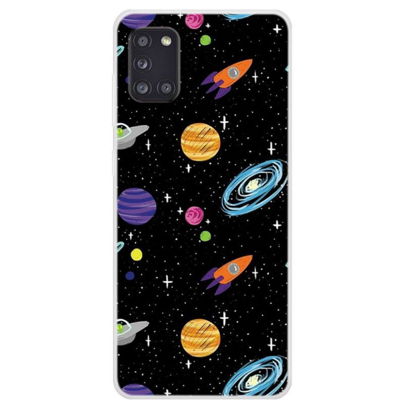 Kryt Samsung Galaxy A31 Planeta Galaxie