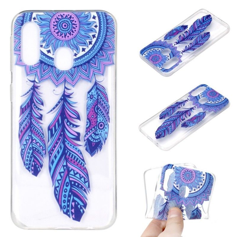 Kryt Samsung Galaxy A40 Lapač Snů Z Modrého Peříčka
