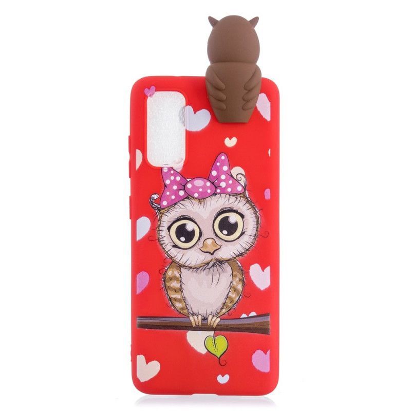 Kryt Samsung Galaxy A41 Chybí Sova 3d
