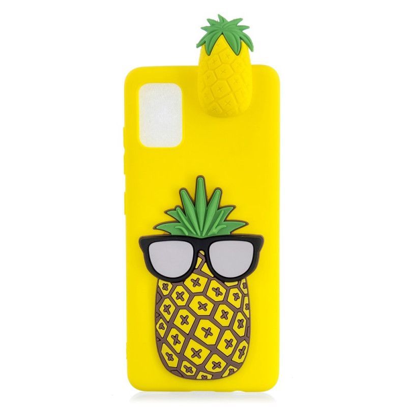 Kryt Samsung Galaxy A41 Cool Ananas 3d