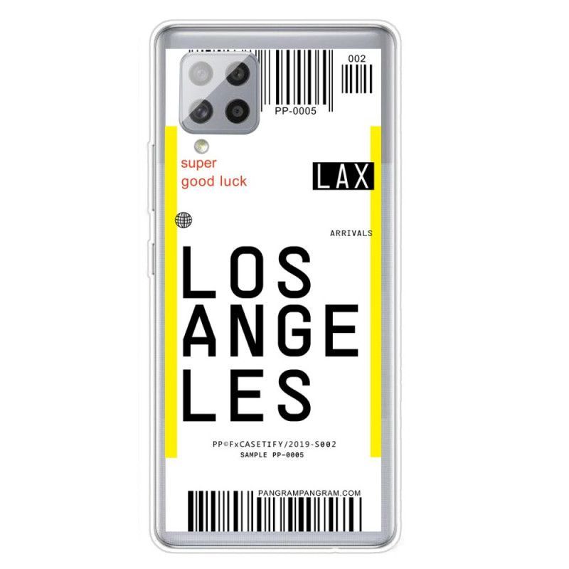 Kryt Samsung Galaxy A42 5g Palubní Vstupenka Do Los Angeles