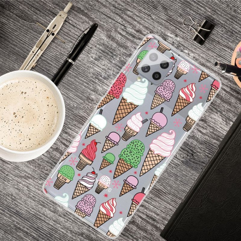 Kryt Samsung Galaxy A42 5g Smetanová Zmrzlina