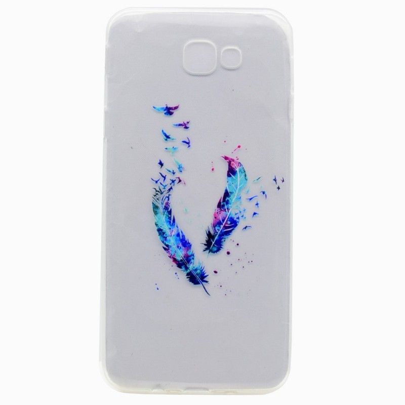 Kryt Samsung Galaxy A5 2017 Průhledné Peří