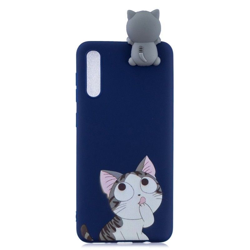 Kryt Samsung Galaxy A50 Legrační Kočka 3d