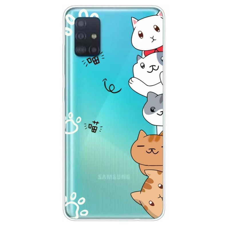 Kryt Samsung Galaxy A51 Ahoj Kočky