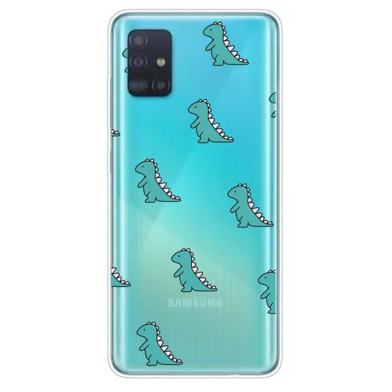 Kryt Samsung Galaxy A51 Dinosauři