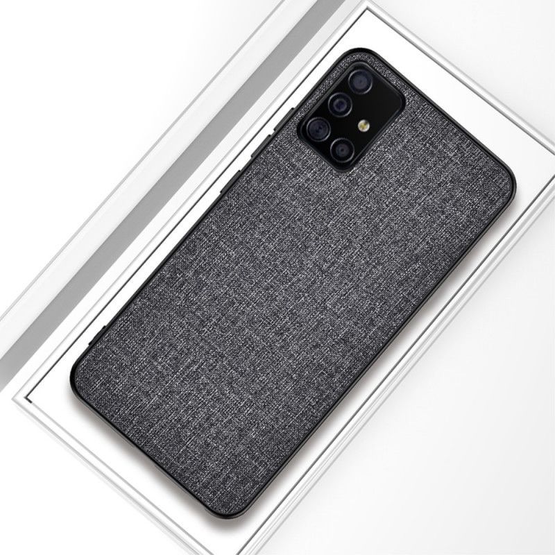 Kryt Samsung Galaxy A51 Textura Tkaniny