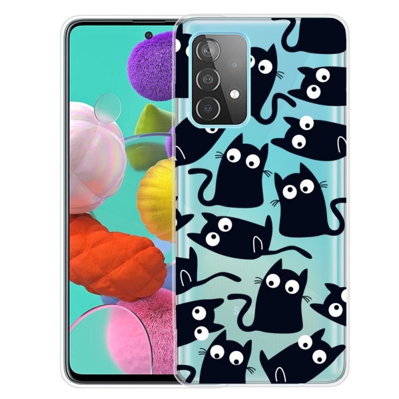 Kryt Samsung Galaxy A52 4g / A52 5g Černé Myši