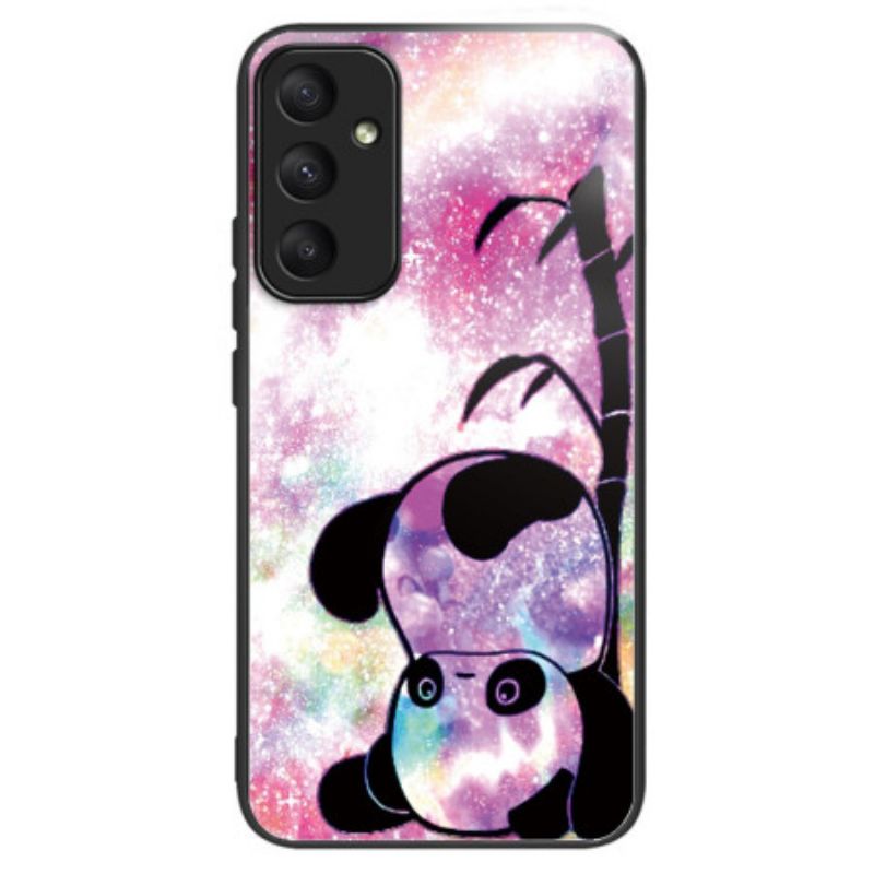 Kryt Samsung Galaxy A55 5g Roztomilé Tvrzené Sklo Panda