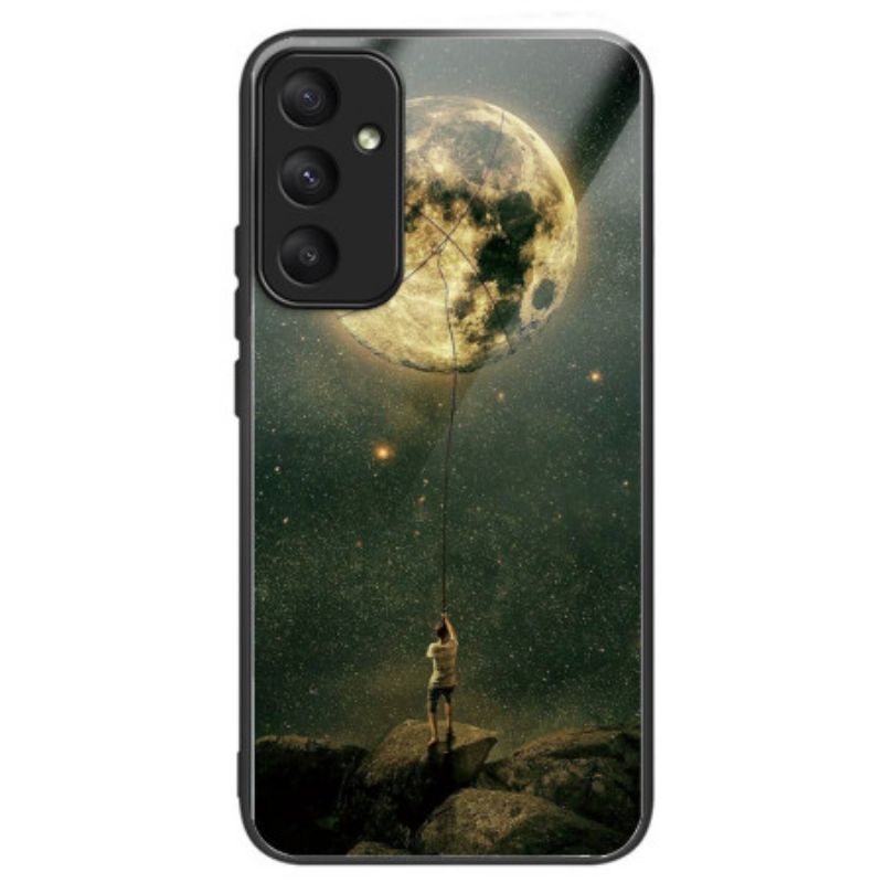 Kryt Samsung Galaxy A55 5g Tvrzené Sklo Člověk A Měsíc