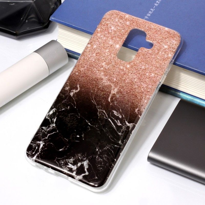 Kryt Samsung Galaxy A6 Plus Třpytivý Mramor