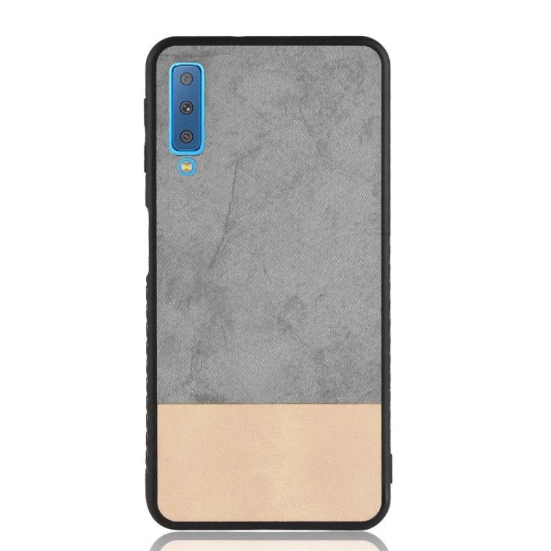 Kryt Samsung Galaxy A7 Dvoubarevná Imitace Kůže