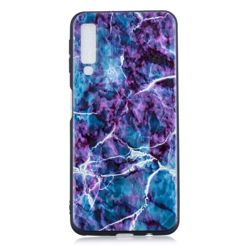 Kryt Samsung Galaxy A7 Fialový Mramor