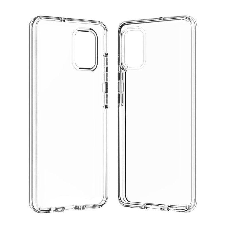 Kryt Samsung Galaxy A71 Průhledná Přední Zadní Strana