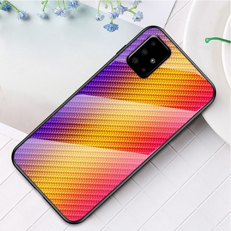 Kryt Samsung Galaxy A71 Tvrzené Sklo Z Uhlíkových Vláken