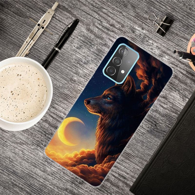 Kryt Samsung Galaxy A72 4g / A72 5g Flexibilní Vlk