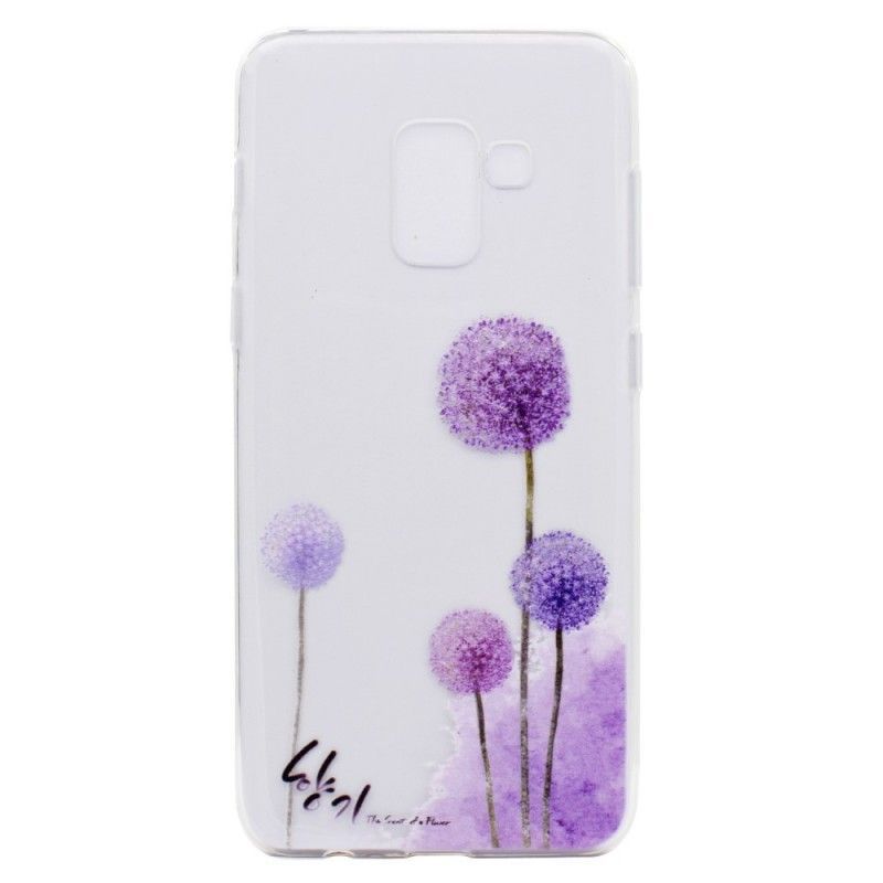 Kryt Samsung Galaxy A8 2018 Bezešvé Barevné Pampelišky